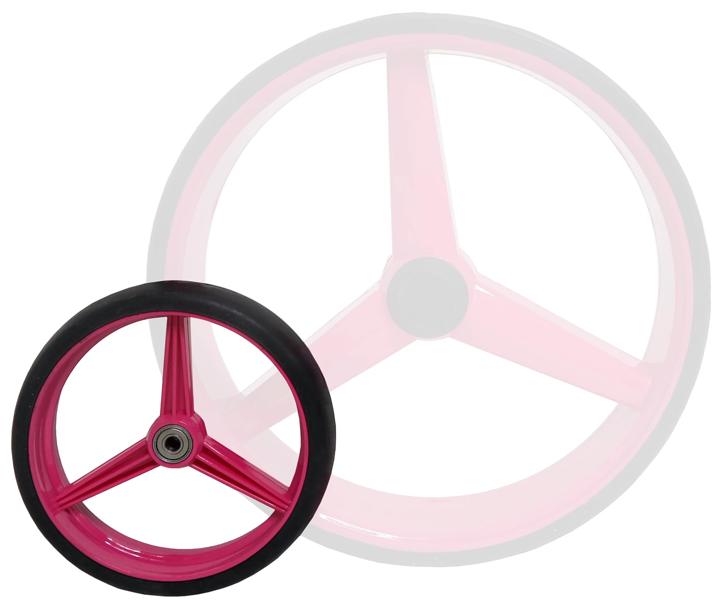 Front wheel pink to 2900