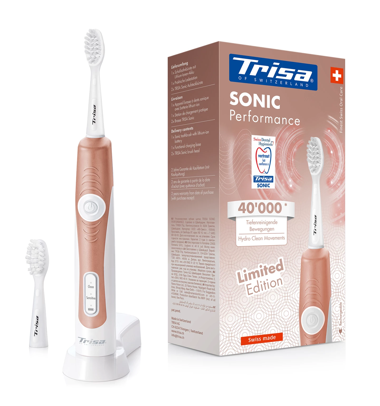 Brosse à dents Sonic Performance LE rosé