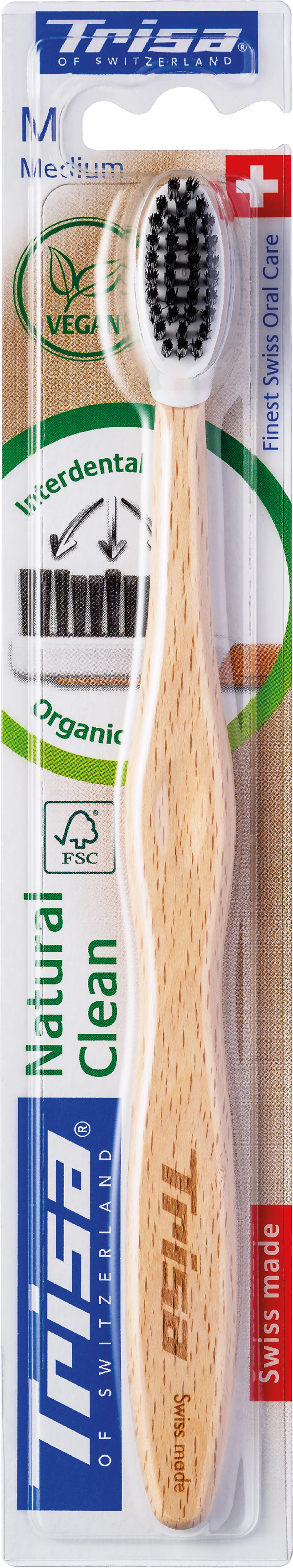 Spazzolino da denti Natural Clean medium