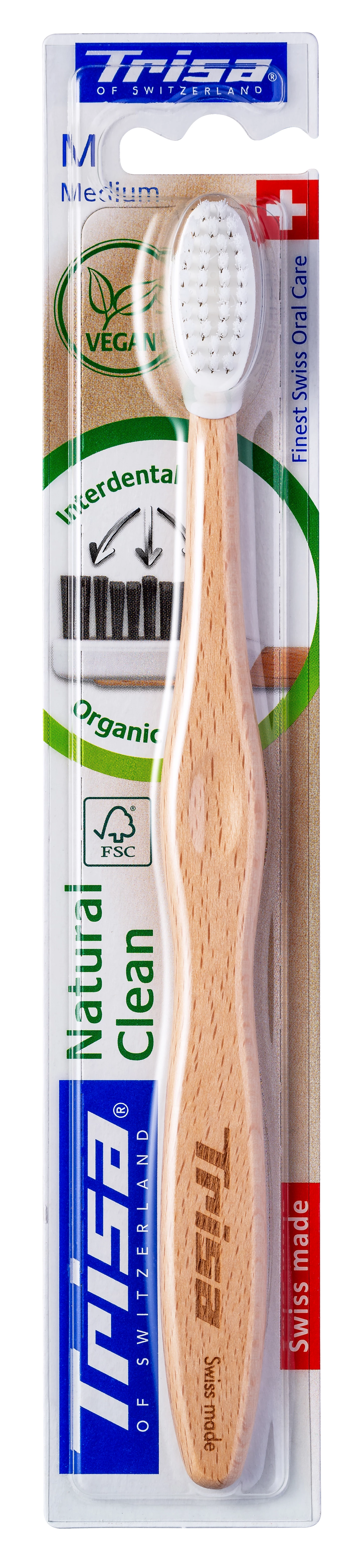 Spazzolino da denti Natural Clean medium