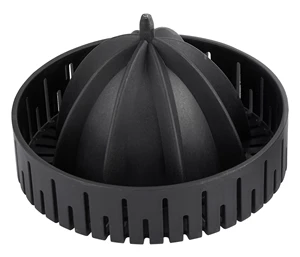 Juicing cone with fine filter