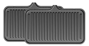 Set di piatti grigliare per 