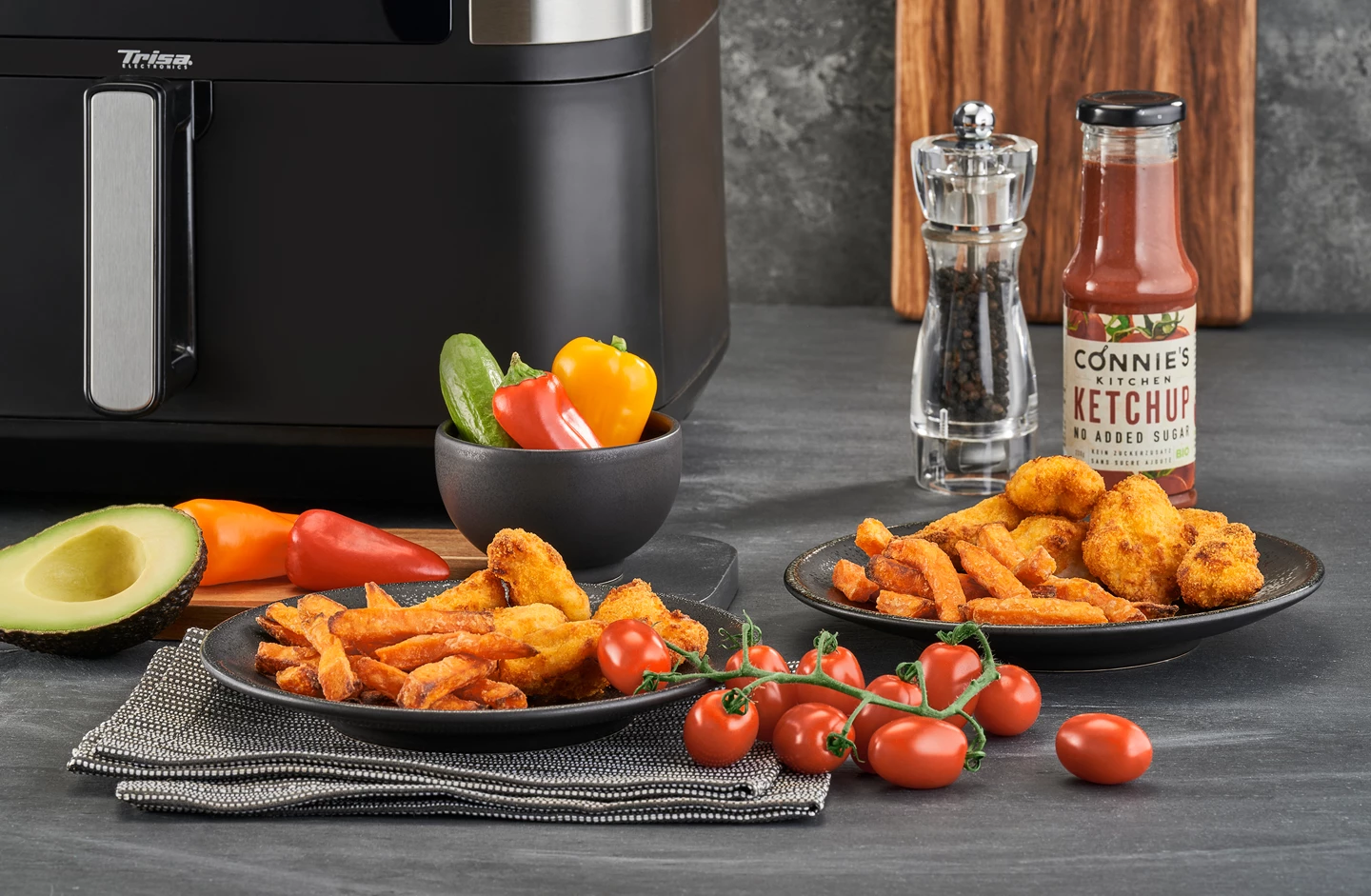 Heissluftfritteuse Crunchy Fry Pro 10L