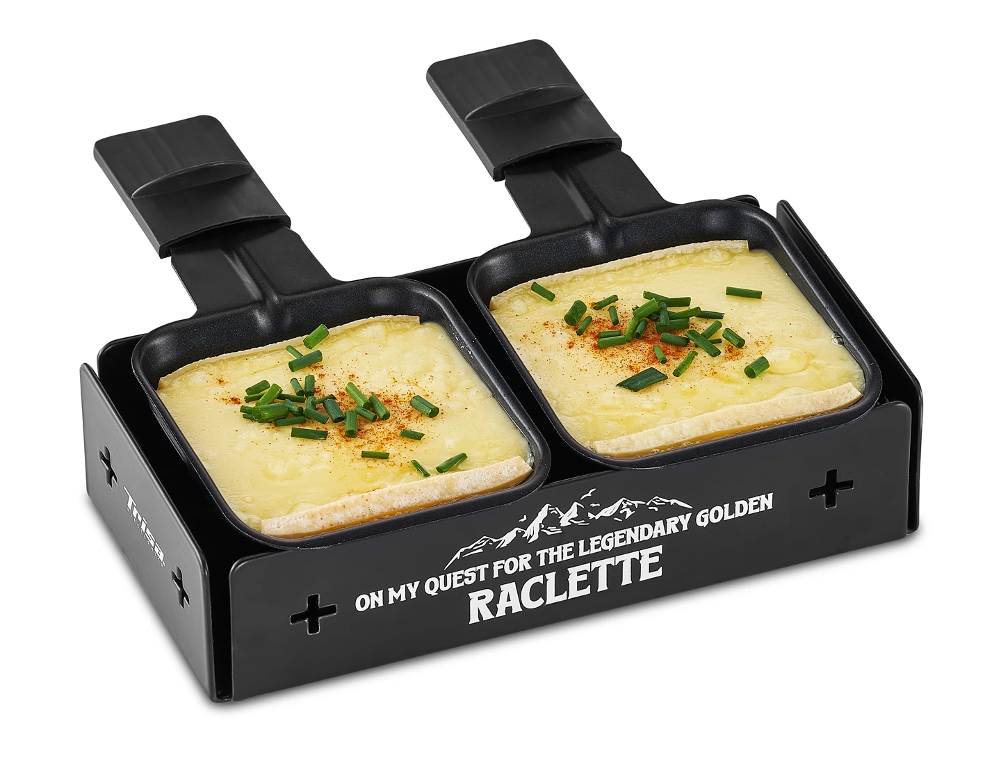 Kerzen-Raclette mit Tasche Explorer's Pack