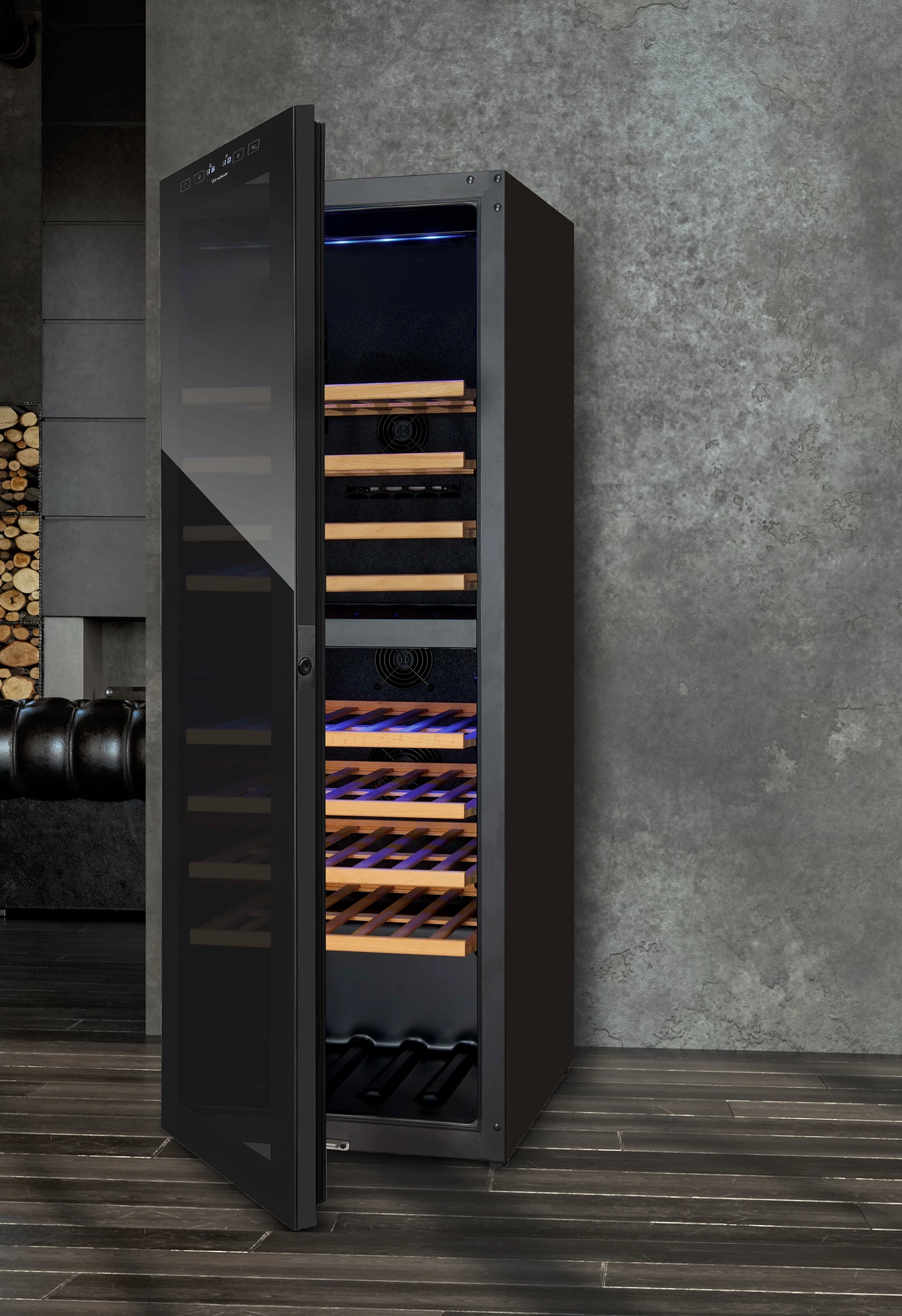 Wine climate cabinet 191 L with dual zone