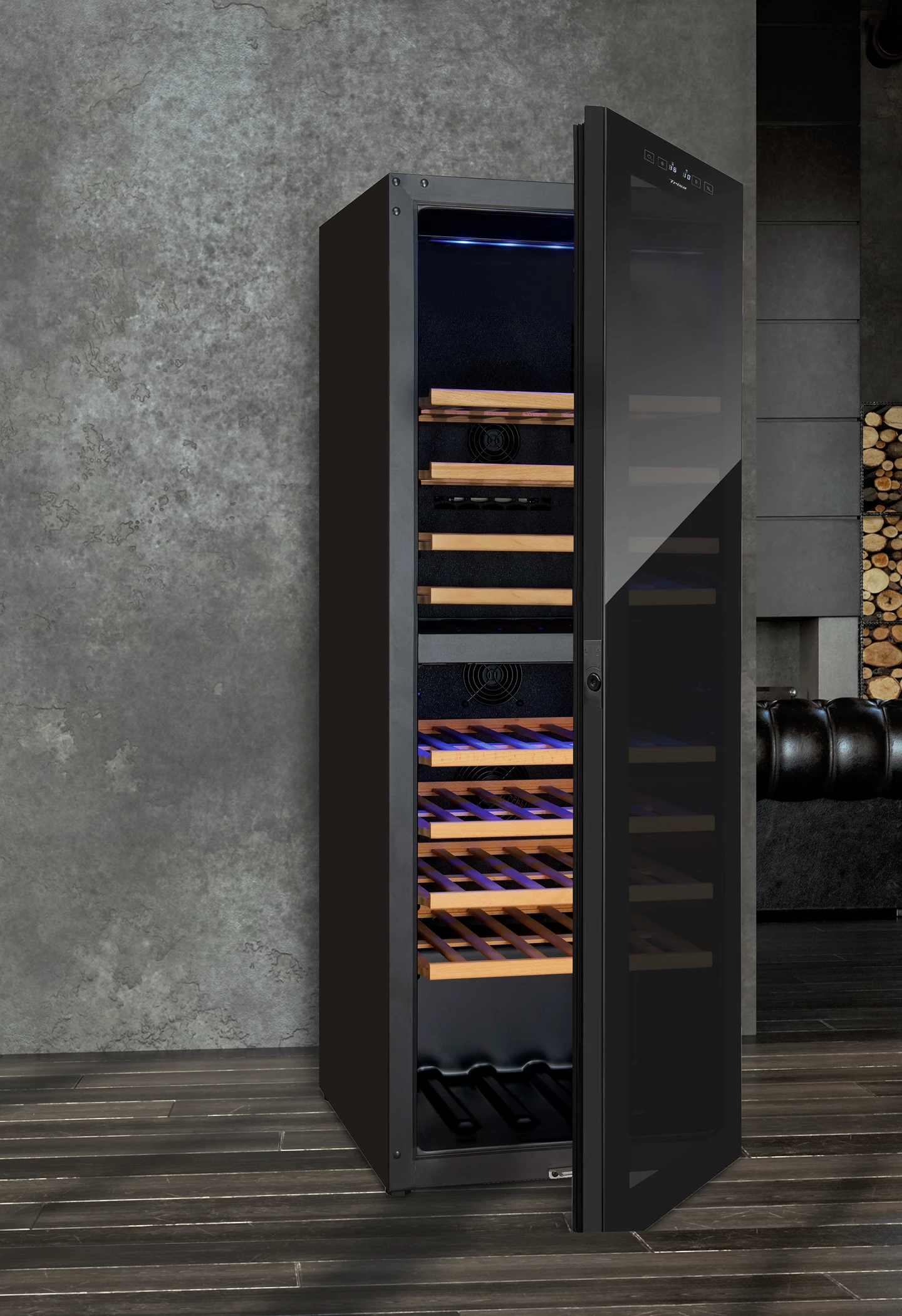 Wine climate cabinet 191 L with dual zone