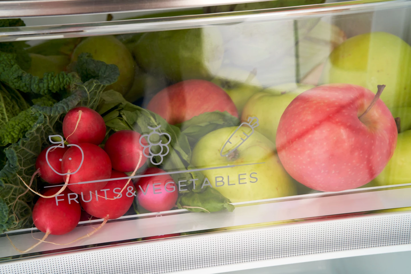 Frigorifero combinato 378 L, Inox