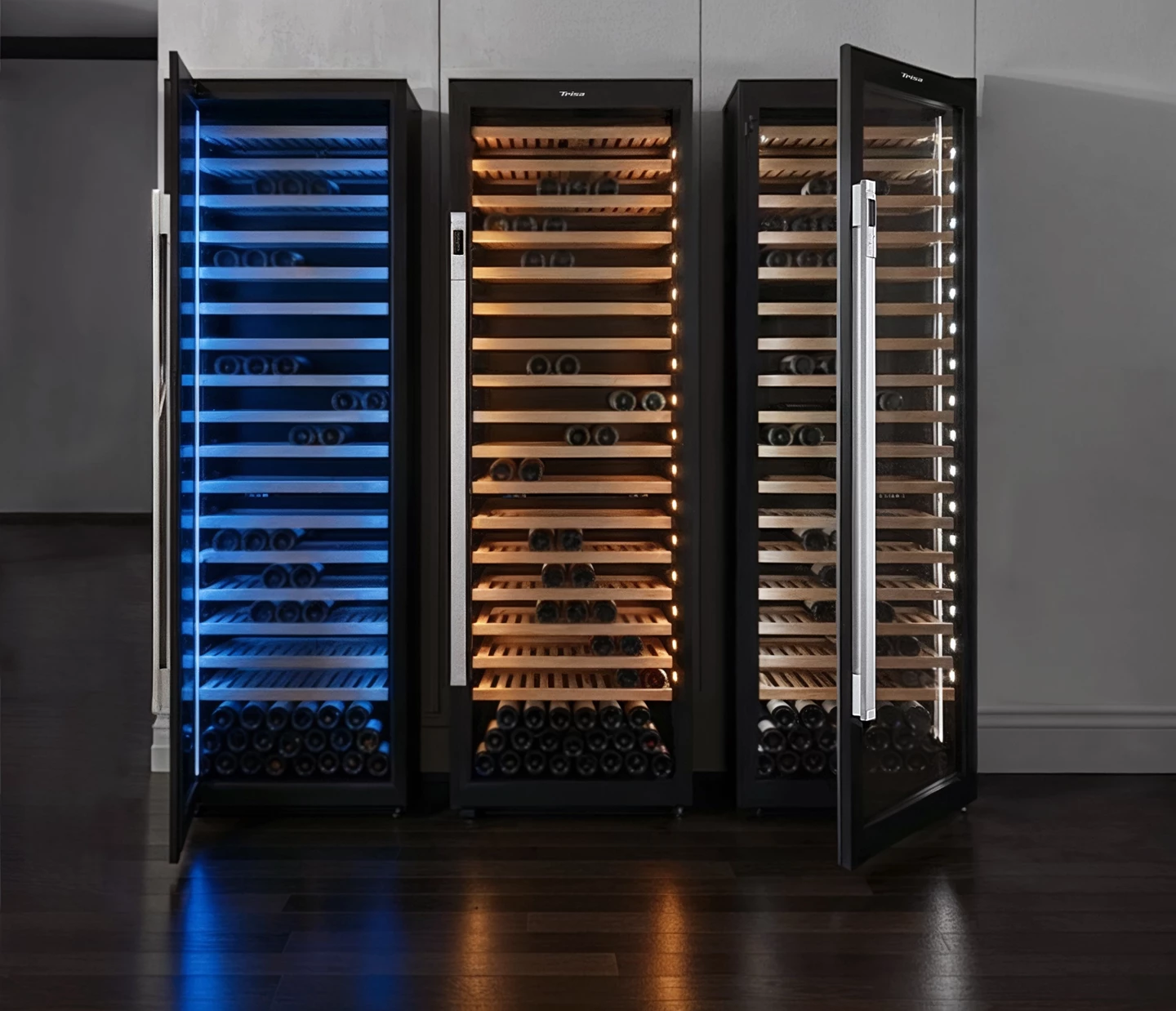 Wine climate cabinet 642L left