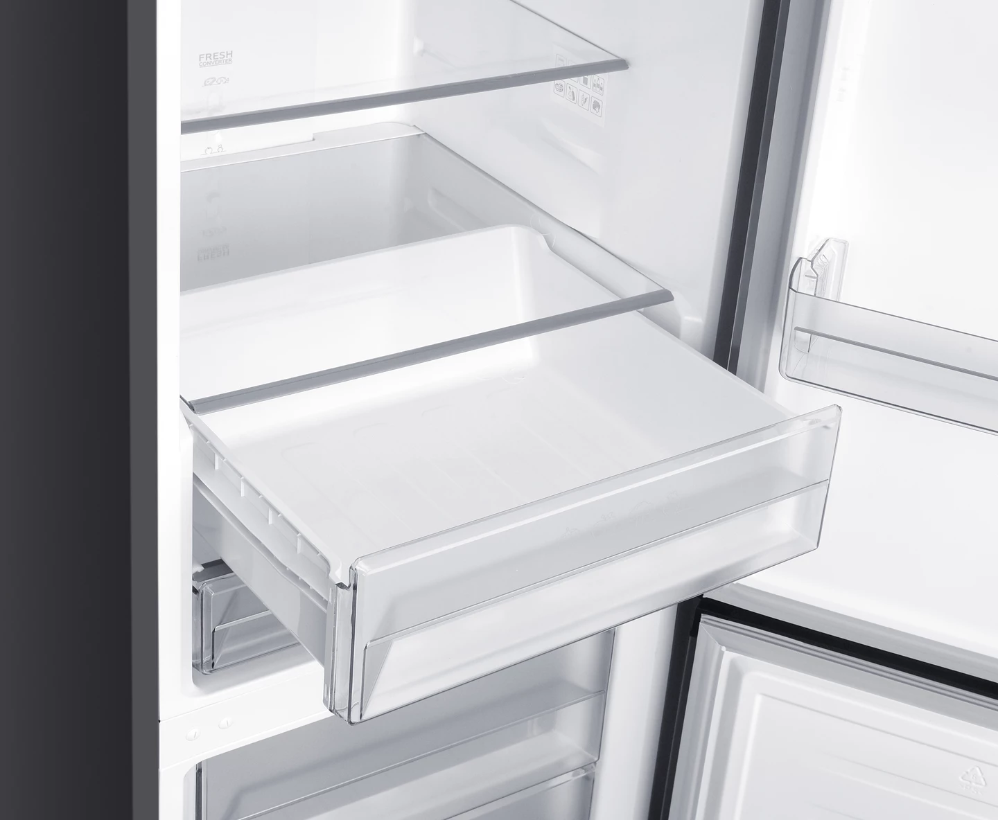 Combi Fridge 323 L, Inox
