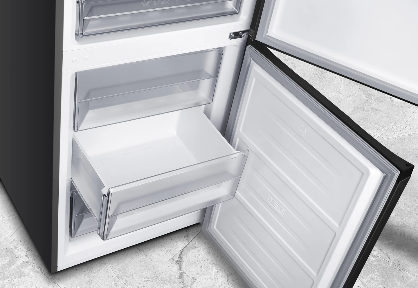 Combi Fridge 323 L, Inox