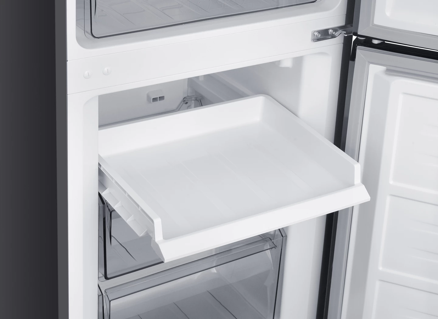 Réfrigérateur combiné 253 L, Inox