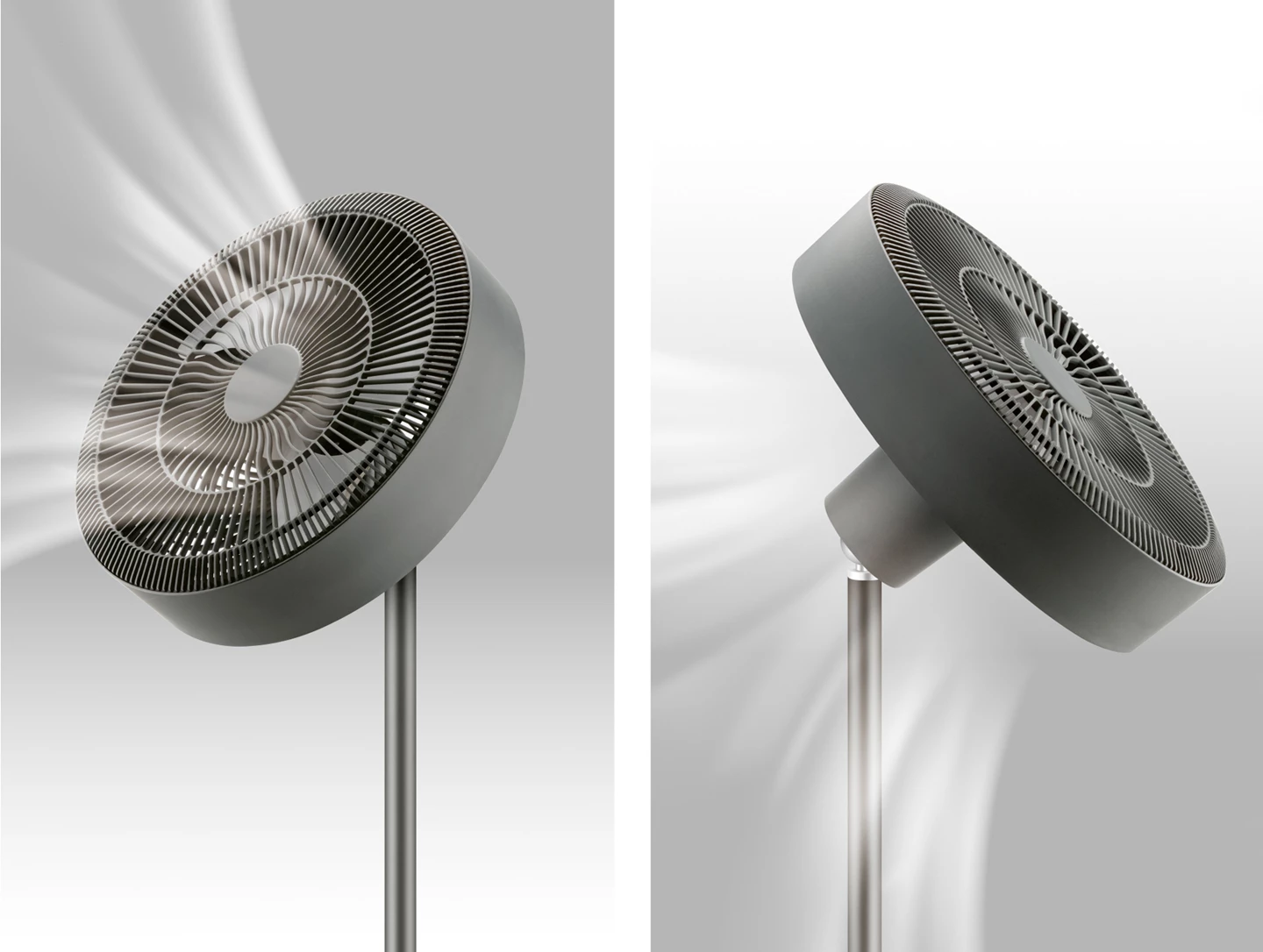 Standventilator mit Licht Ambiance