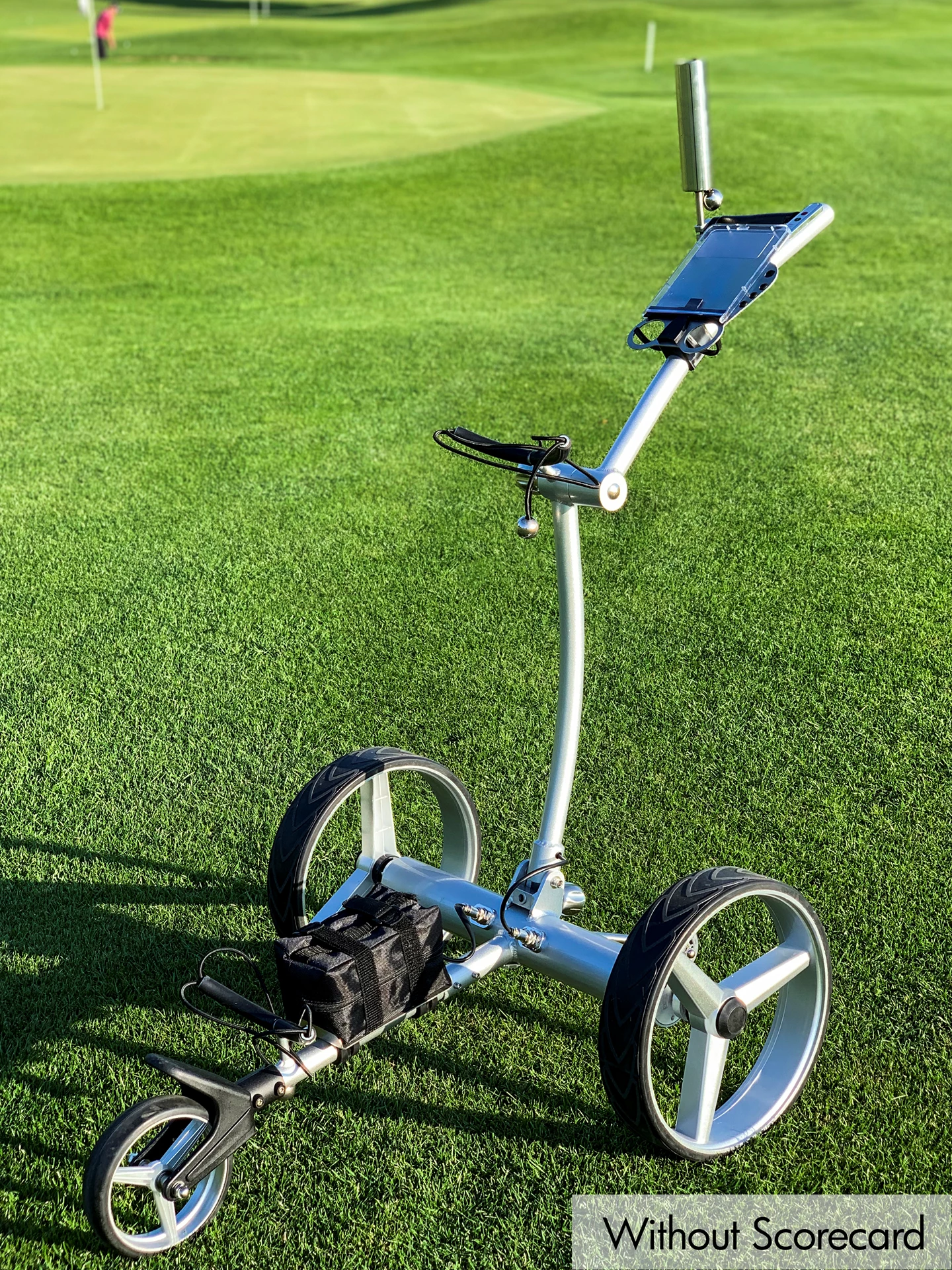 Chariot de golf électrique avec télécommande