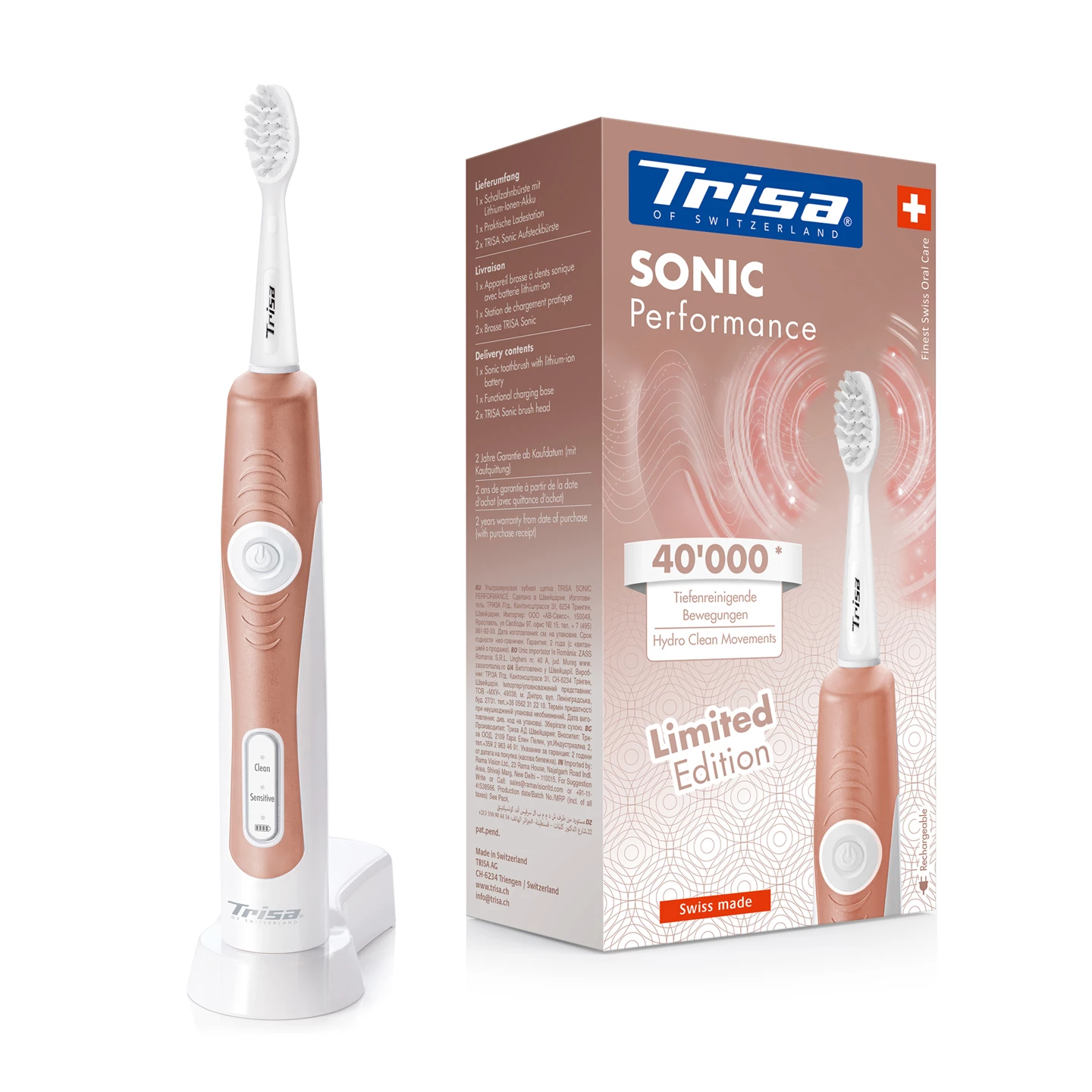 Spazzolino da denti Sonic Performance LE rosé