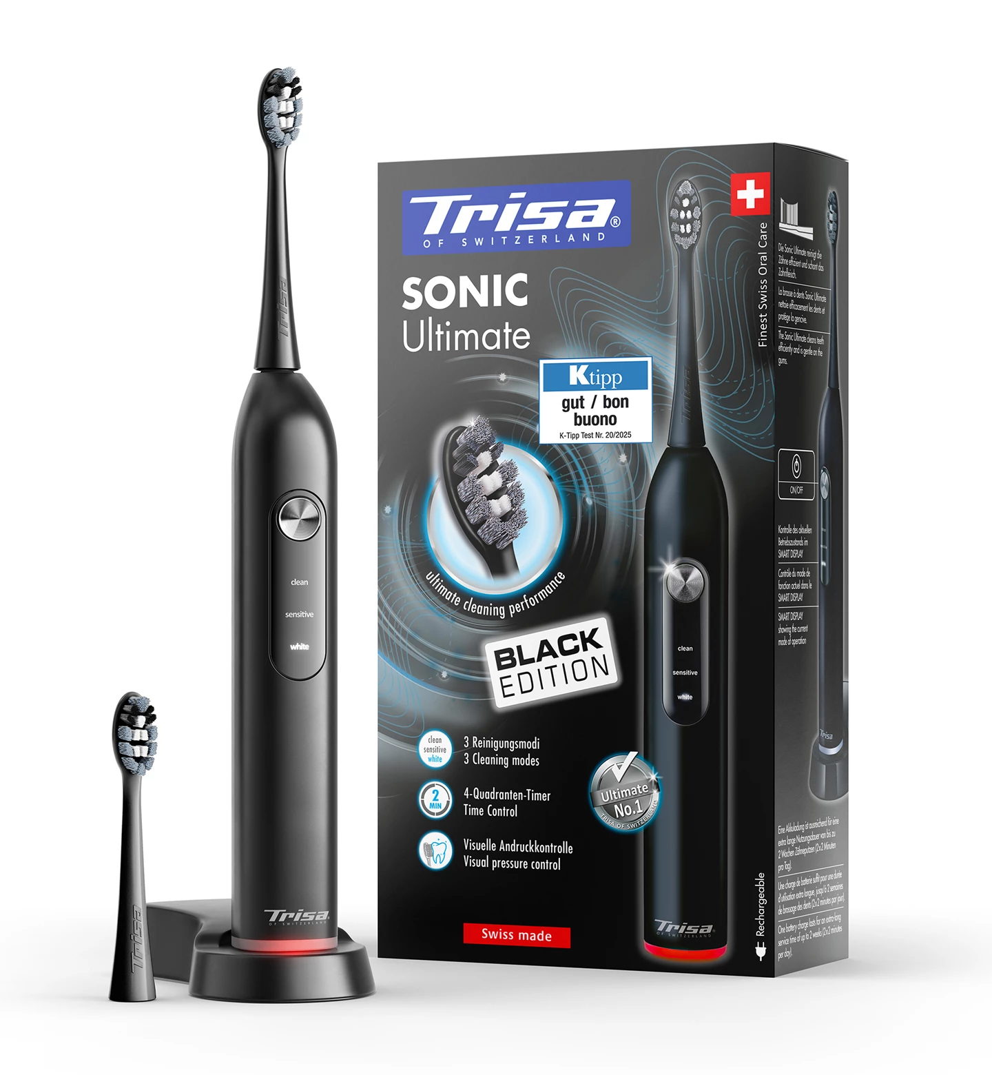 Spazzolino da denti Sonic Ultimate Black Edition