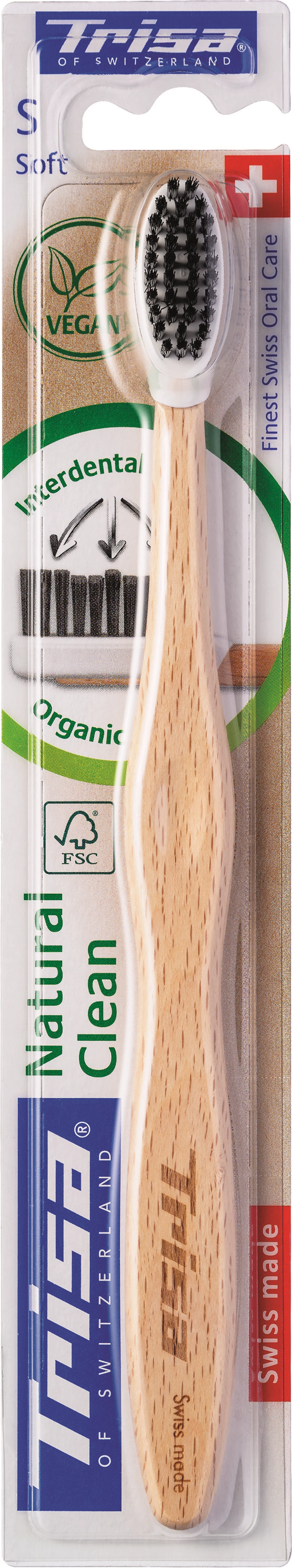 Spazzolino da denti Natural Clean soft