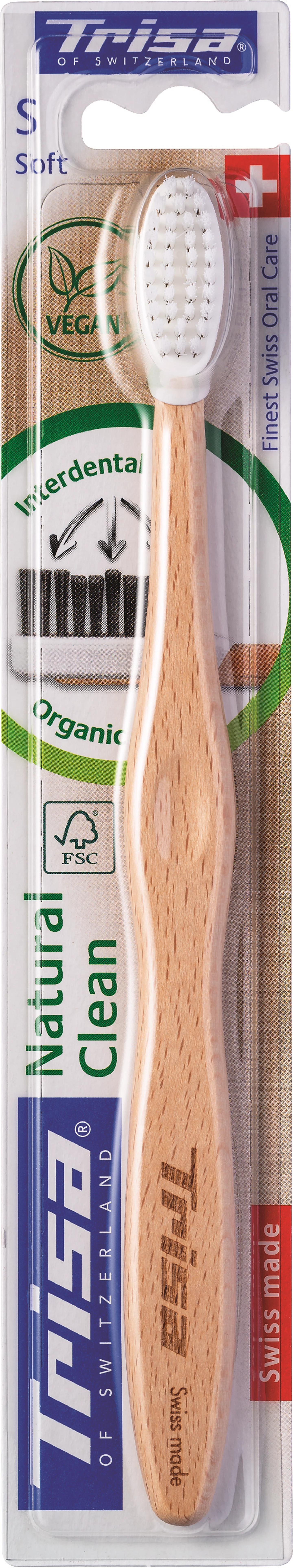 Spazzolino da denti Natural Clean soft