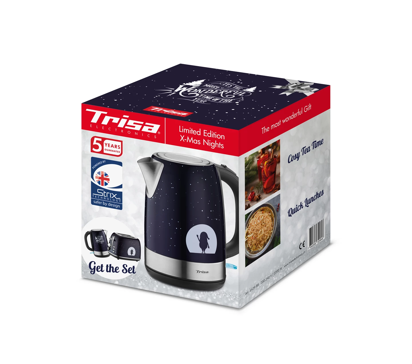 Electric kettle X-Mas Nights 1.7L