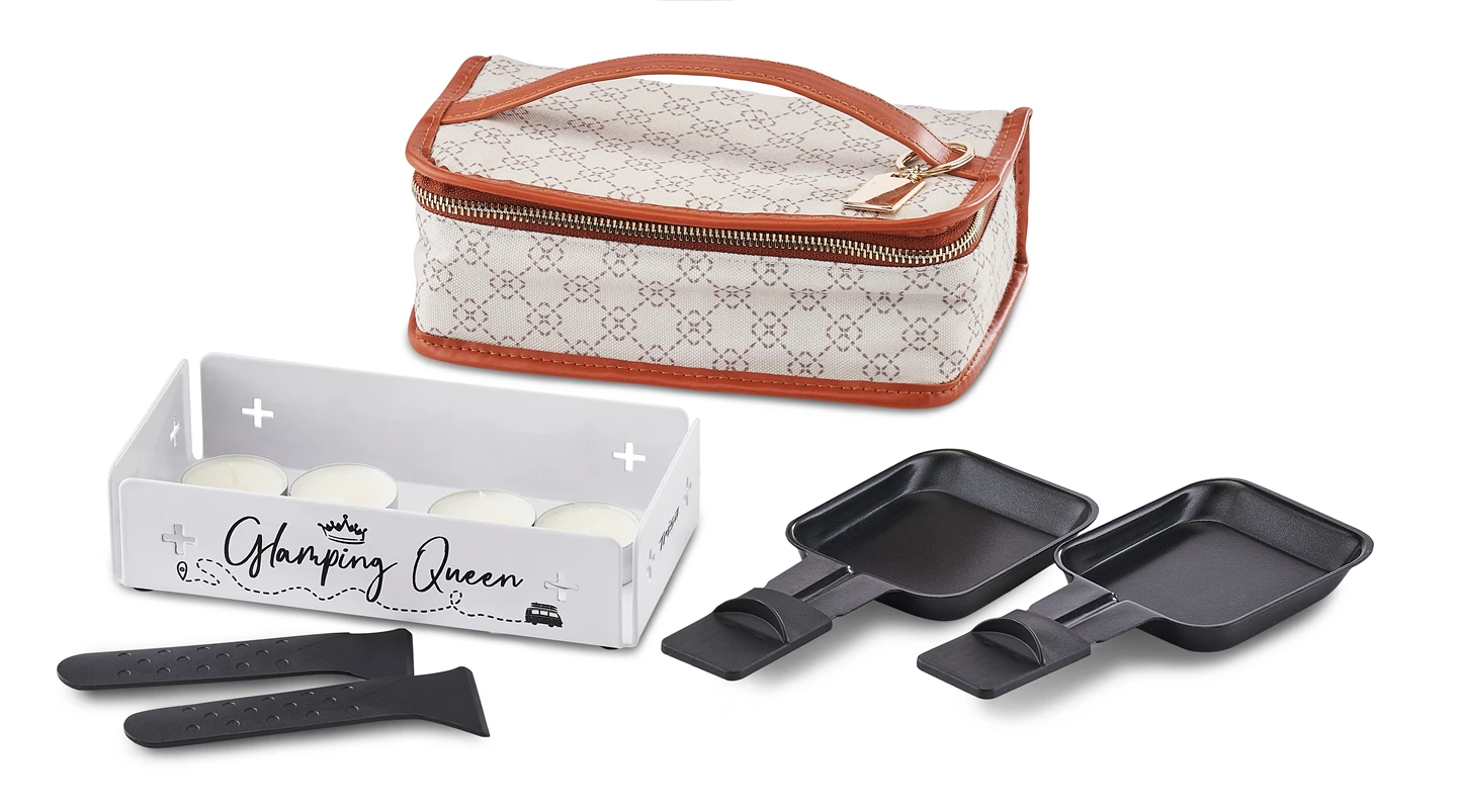 Raclette a candela con borsa Journey Deluxe
