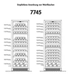 Weinklimaschrank 368L mit Triple Zone Türe links