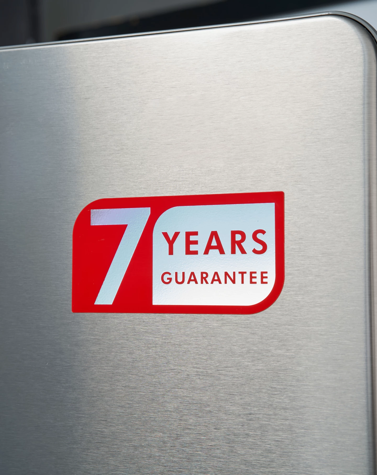 Kombi Kühlschrank 378 L, Edelstahl