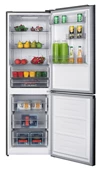 Réfrigérateur combiné 323 L, Inox