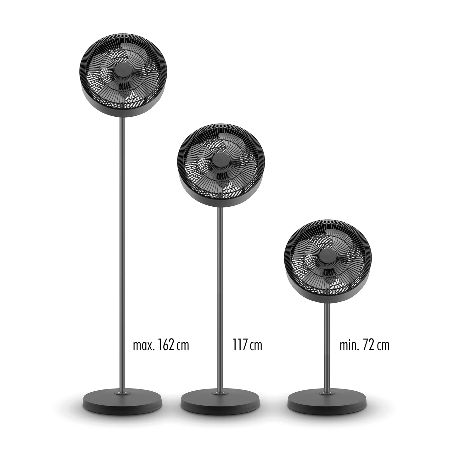 Ventilatore a piantana con luce Ambiance