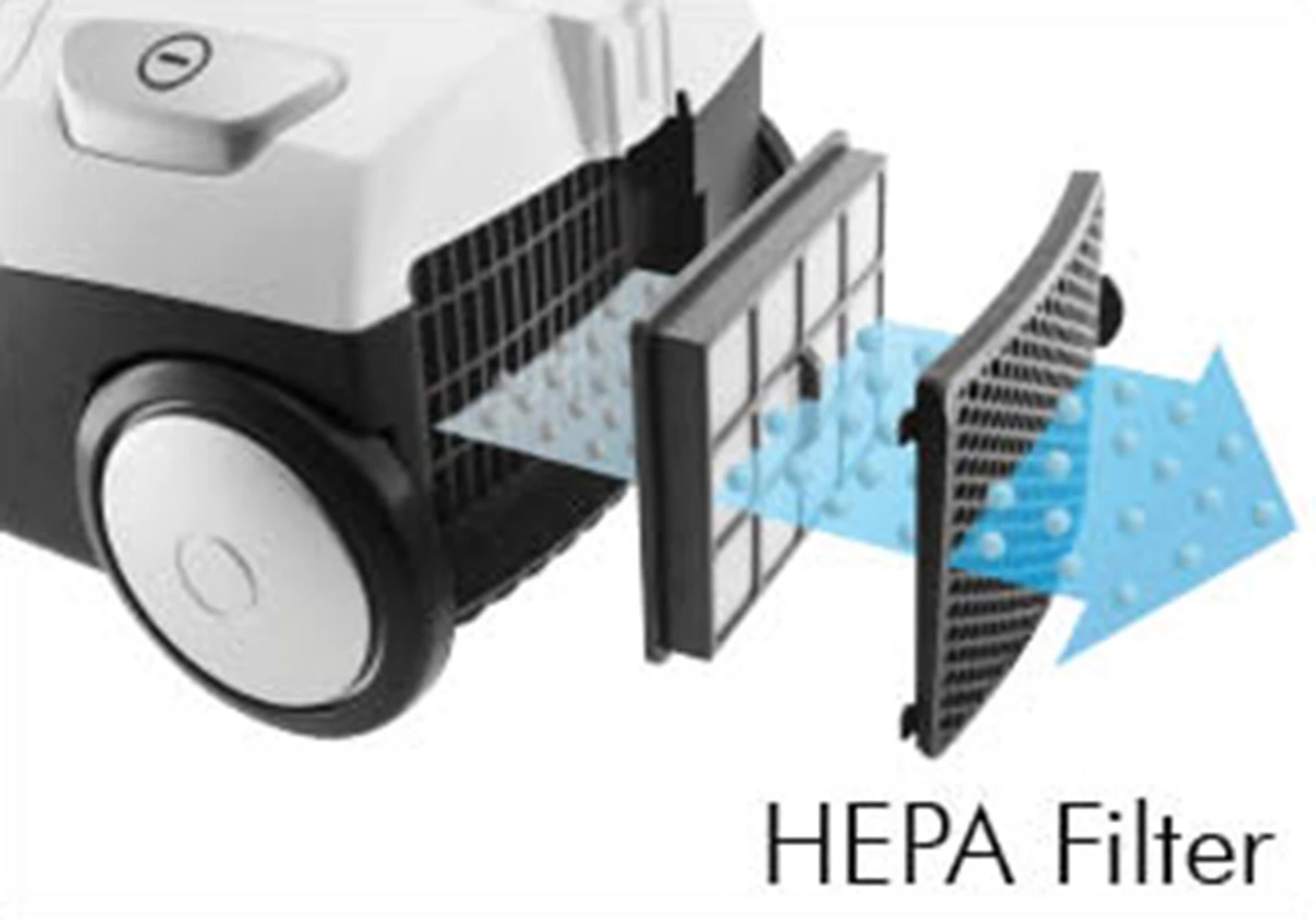 Aspirateur Classic Clean T6601 blanc