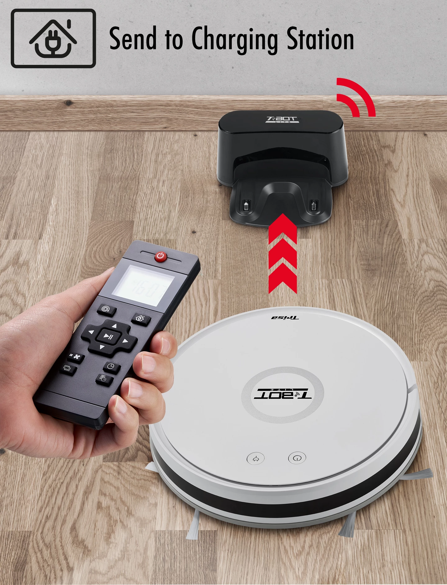 Robot vacuum cleaner T-Bot Lite