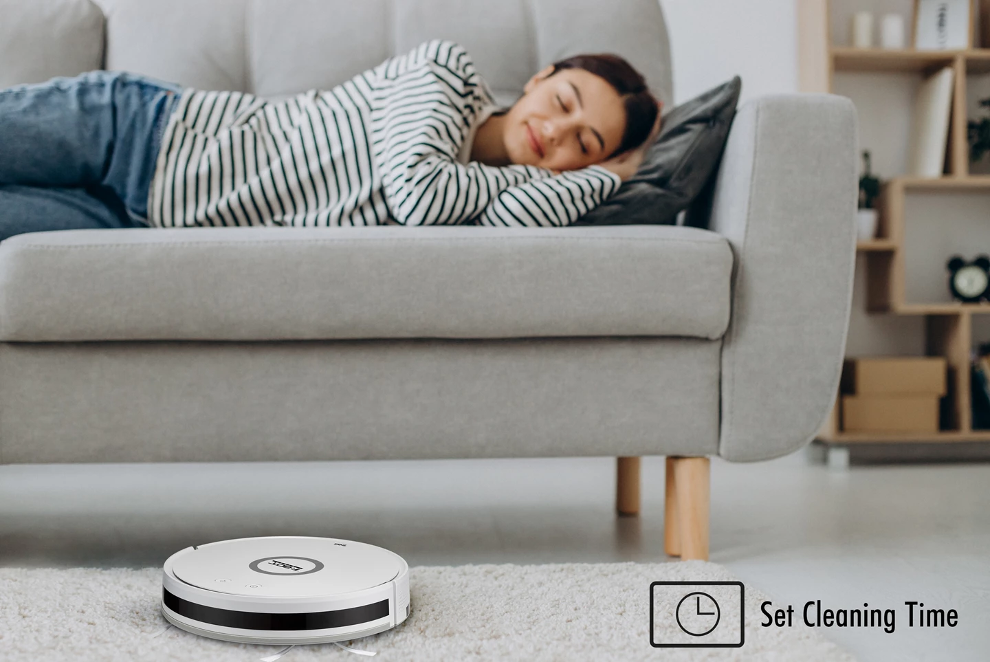 Robot vacuum cleaner T-Bot Lite