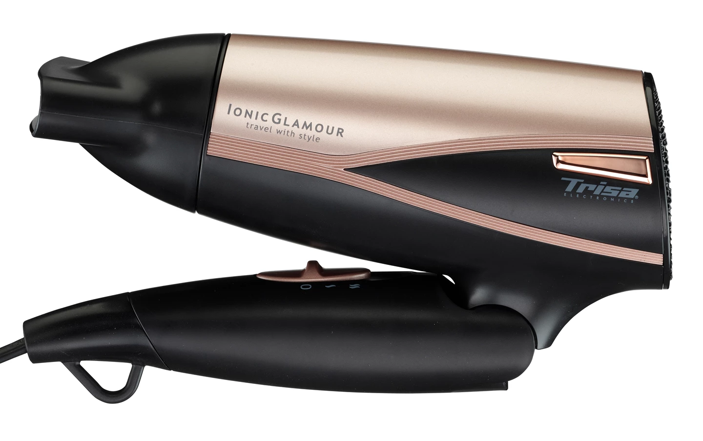 Travel hairdryer Ionic Glamour