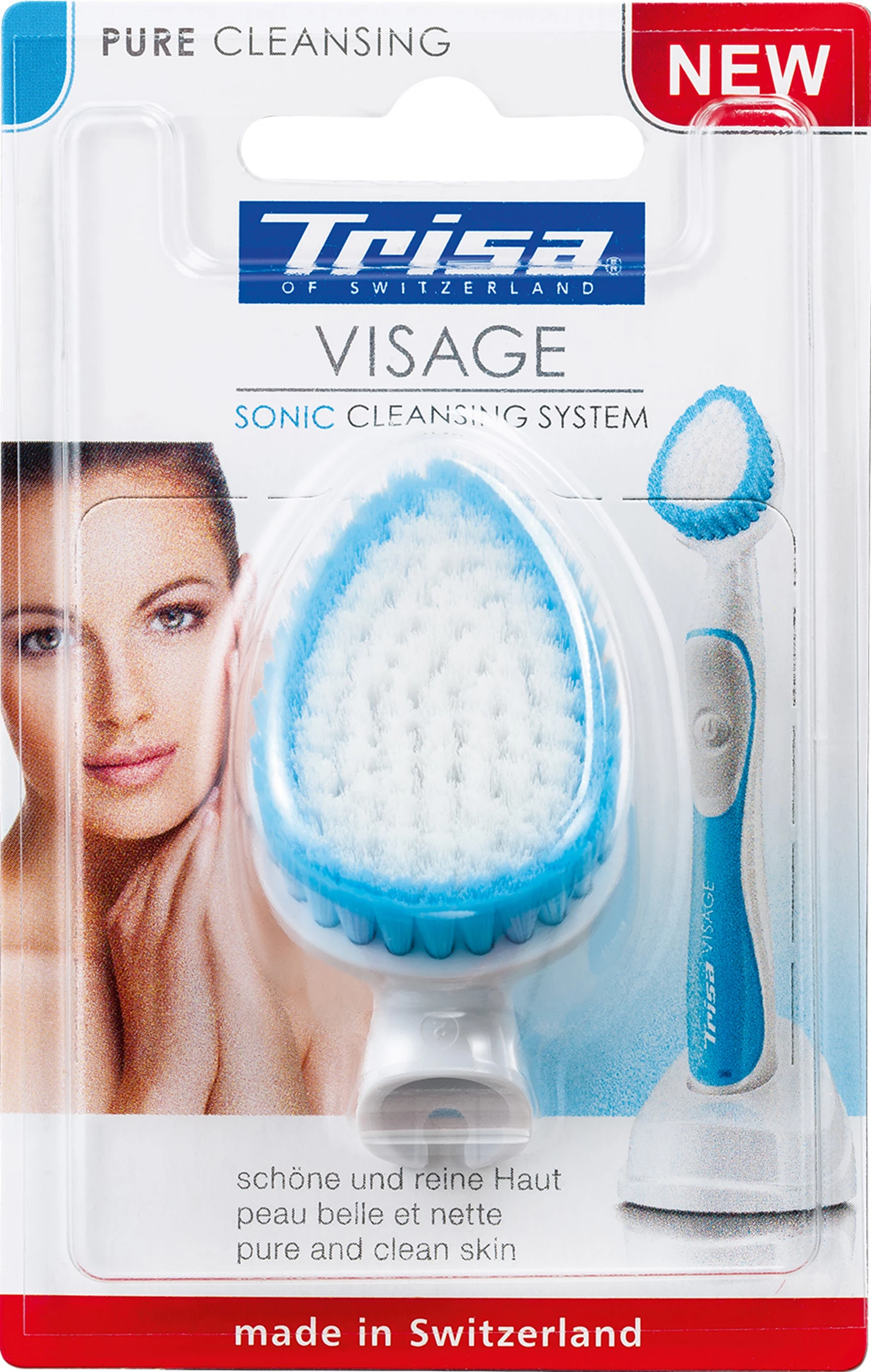 Ersatzbürste Trisa Visage