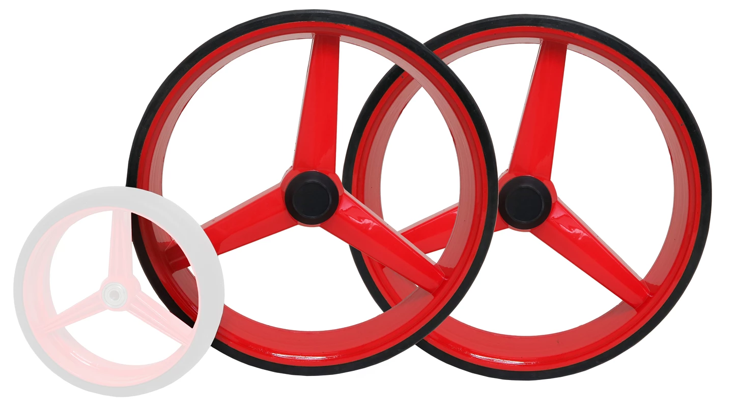 Back wheel red to 2900 Set