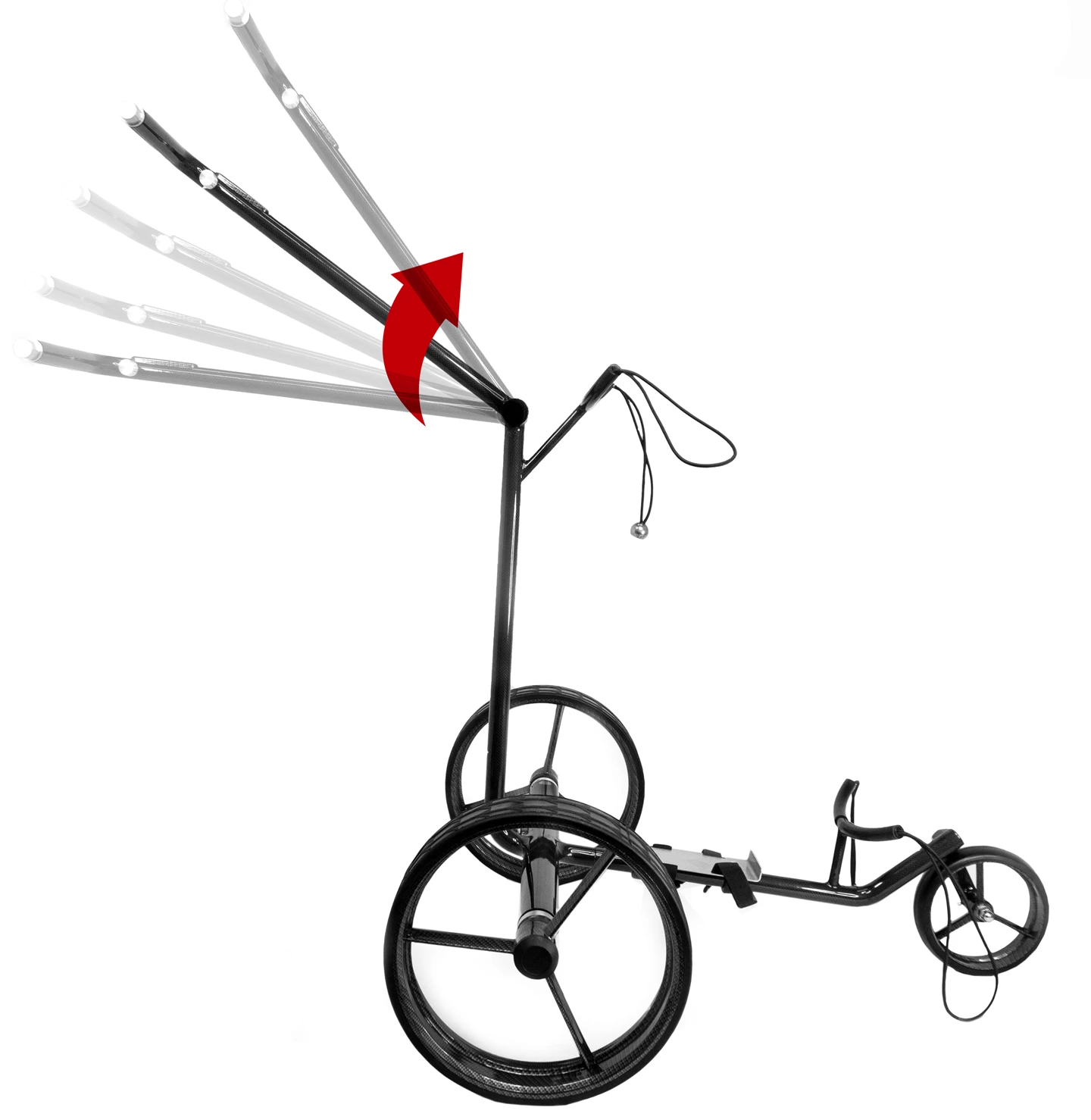 Electric golf trolley Carbon