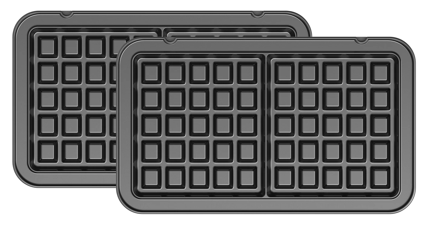 Set de plaques gaufres pour Prime Panini