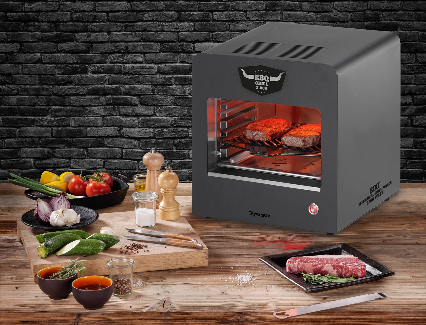 Elektrogrill BBQ Grill X-800