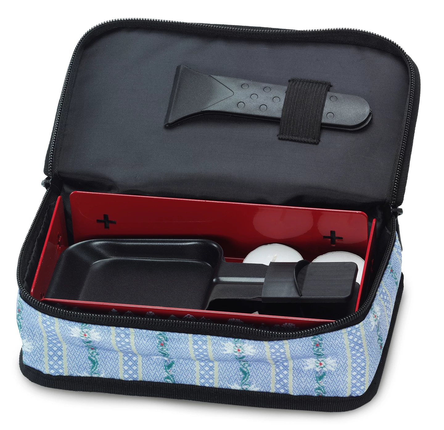 Kerzen-Raclette mit Tasche Explore the Alps