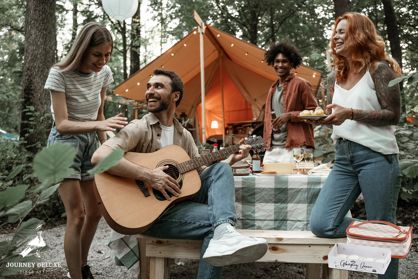 Candle raclette with bag Journey Deluxe