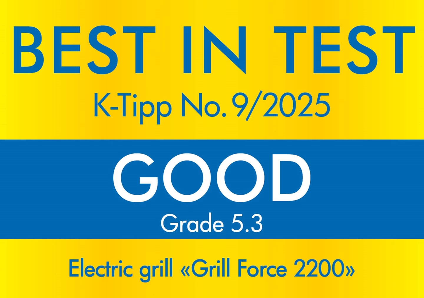 Grill électrique Grill Force 2200