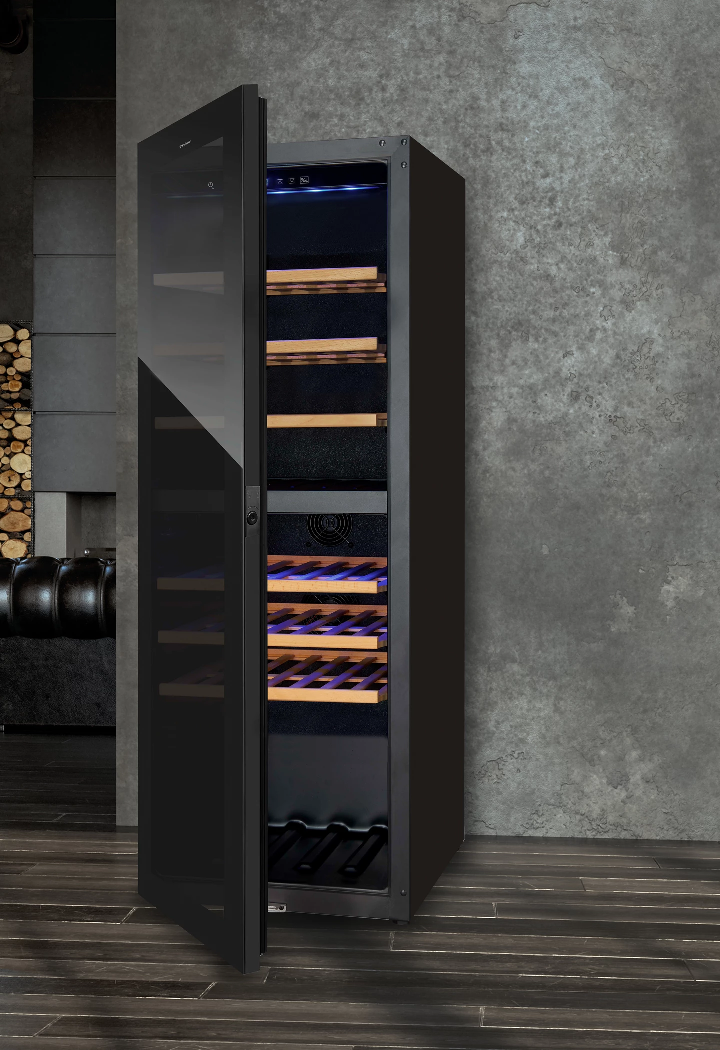 Cantina climatizzata per vino 291 L, dual zone