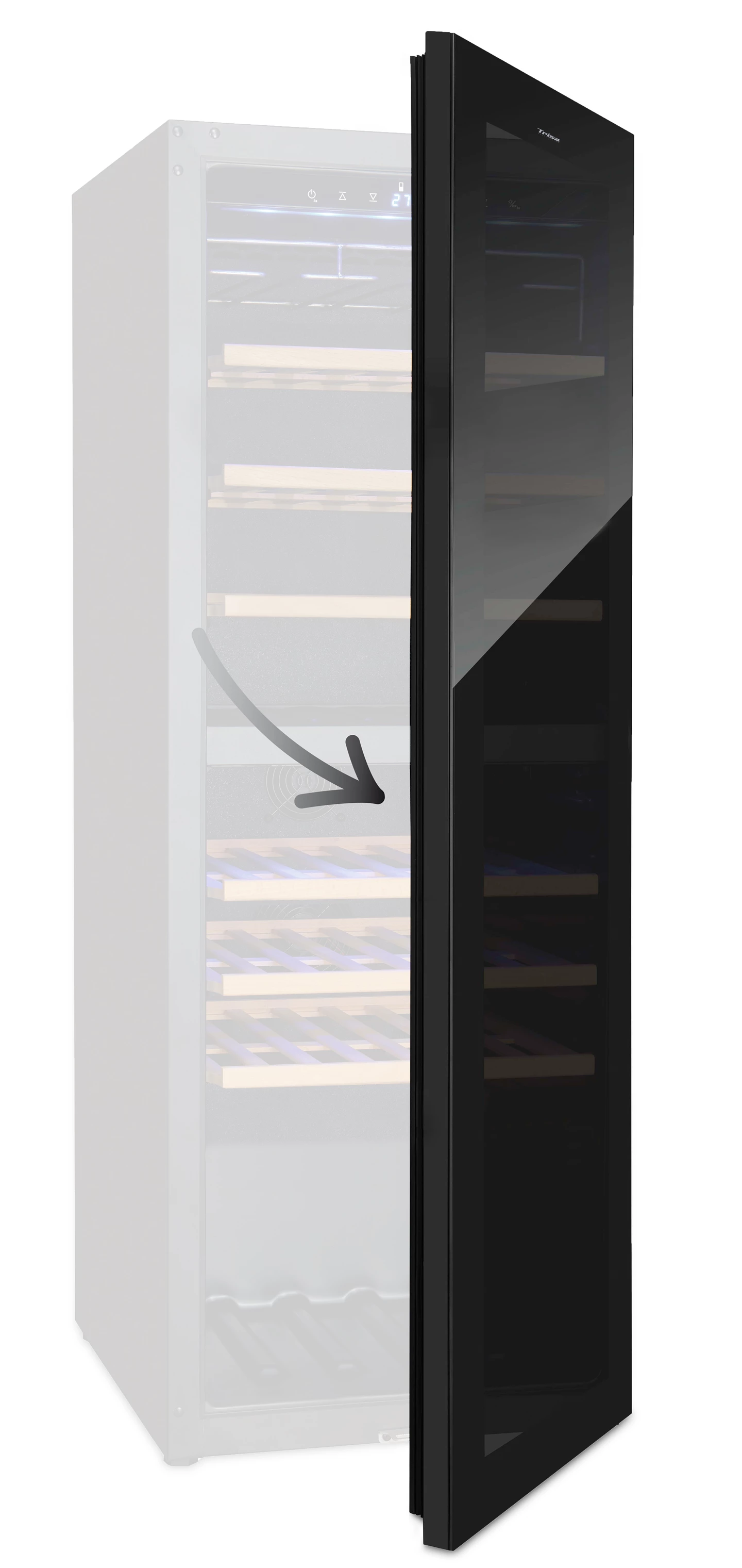 Glassdoor for 7744 right door hinges