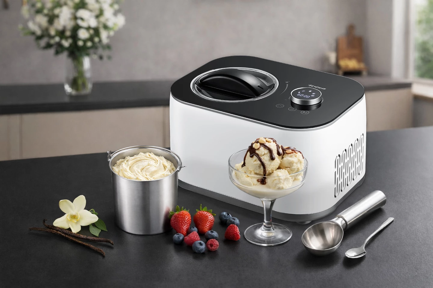 Ice Cream Maker La Cremeria Plus