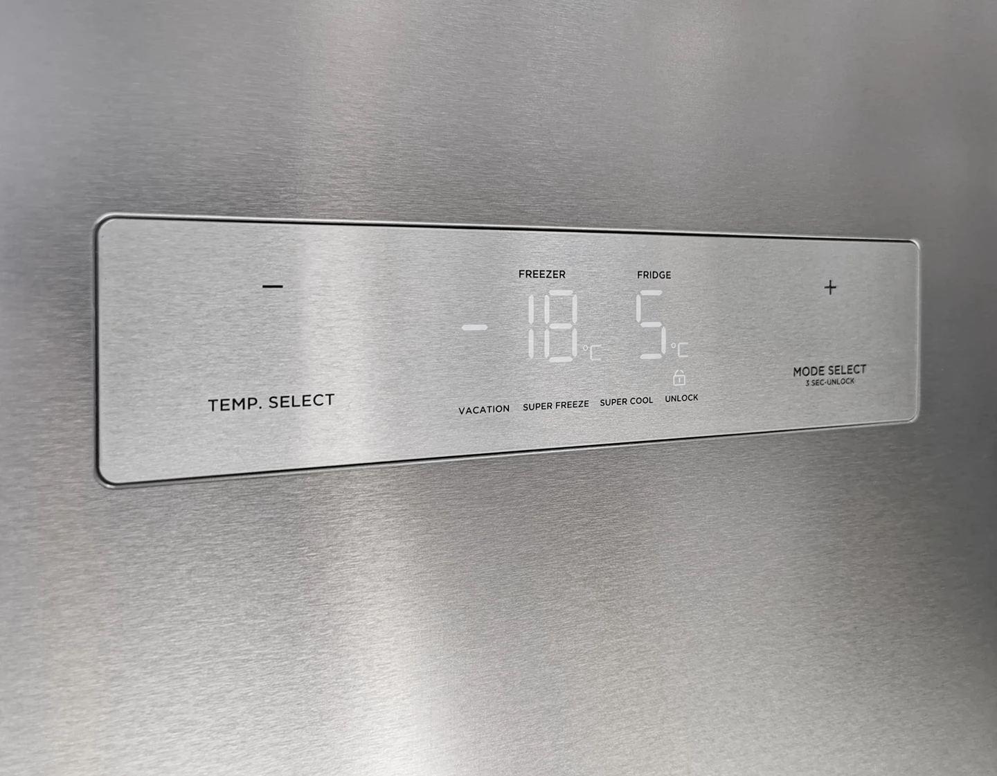 Side-by-Side fridge 592 L, Inox