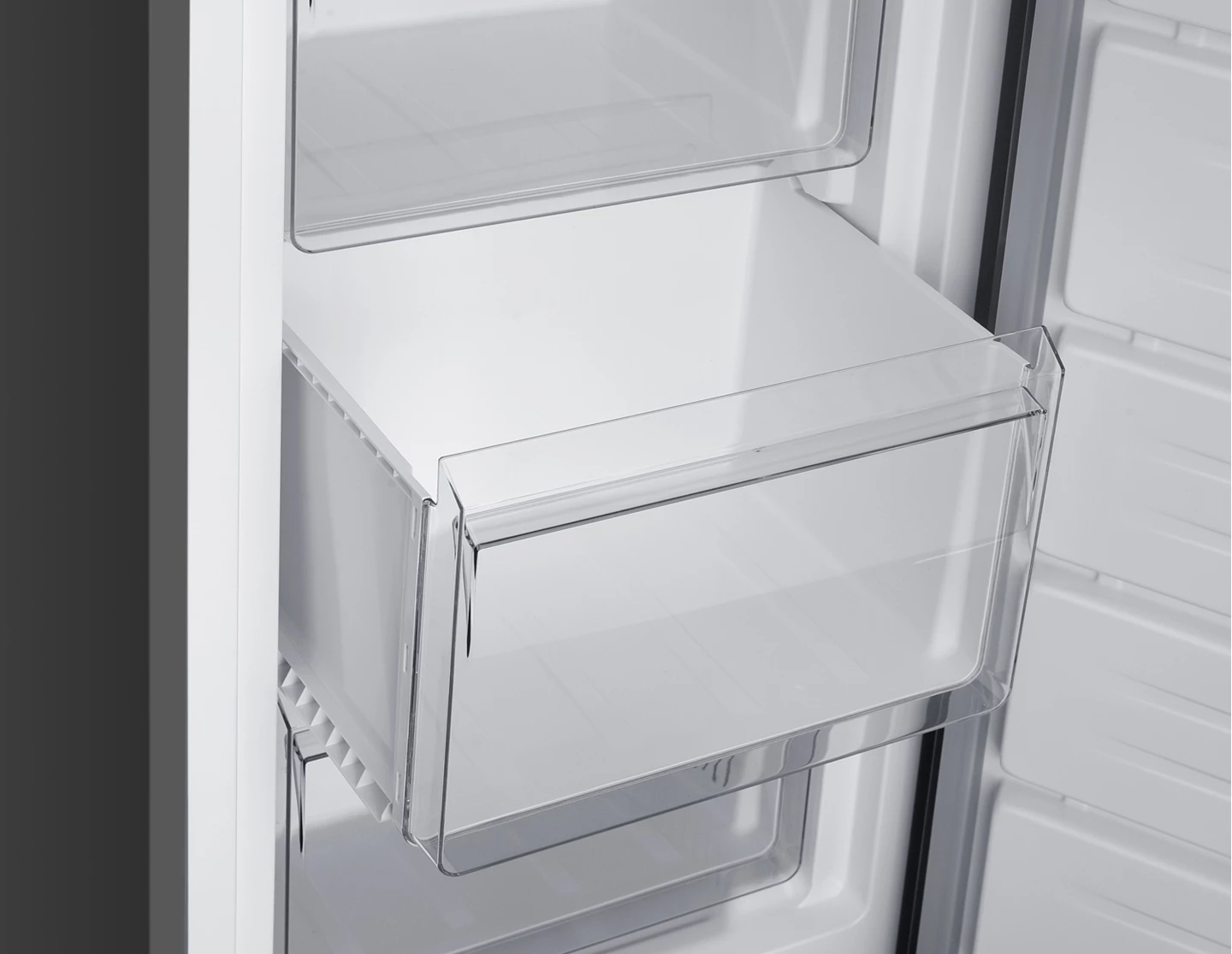 Congelatore verticale 161 L, Inox