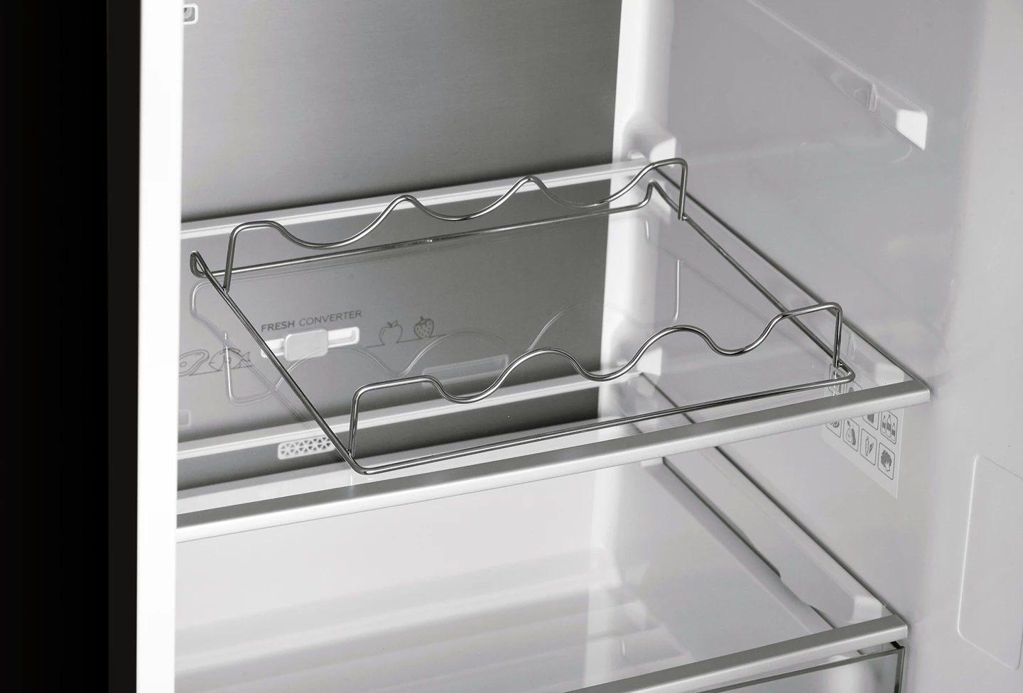 Combi Fridge 377 L, Inox