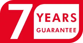7 Years Guarantee Logo