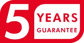 5 Years Guarantee Logo