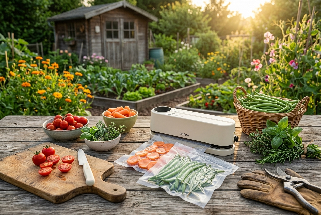 Vakuumierer Go Fresh Mini hilft Lebensmittel gut zu verpacken