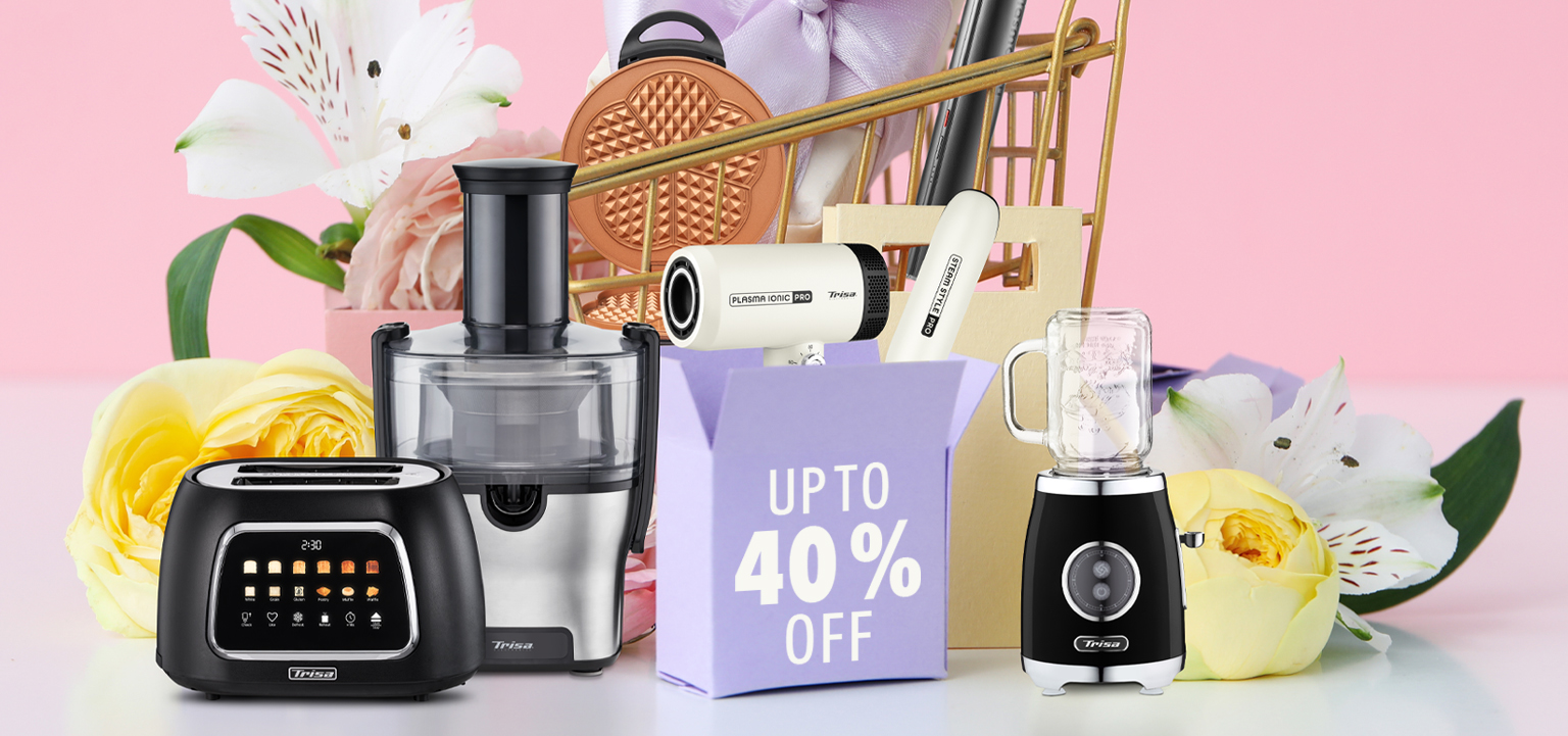 Trisa Electronics Sale auf Haushaltsgeräte